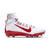 Nike Alpha Huarache 7 Elite White/Red Lacrosse Cleats