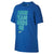 Nike Dri-Fit Your Team Needs Me Blue Boy's Shirt