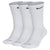 Nike Performance Cushion White/Black Training Crew Socks - 3-Pack