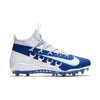 Nike Alpha Huarache 6 Elite White/Blue Lacrosse Cleats