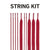String King Lacrosse Head Strings Kit - Sidewalls, Shooters, and More