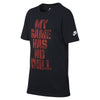 Nike Sportswear My Game Has No Chill Black Boy's Shirt