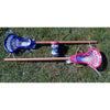 Lacsal Bamboo Mini Lacrosse 4 Piece Pack - 2 Sticks and 2 Balls