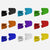 Throne Vision 01 Lacrosse Helmet Eye Shield Cage Clips