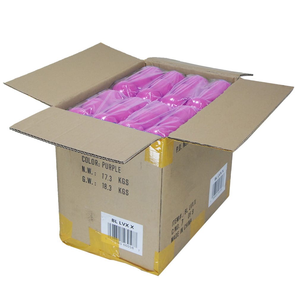 Case of 120 Purple Lacrosse Balls NCAA / NFHS Certified Balls