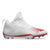 New Balance Burn X2 Mid White/Red Lacrosse Cleats