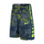 Nike Dri-Fit Camo Elite Stripe Green Youth Shorts