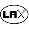 Oval 4x6 La-Sticks Lacrosse Magnet
