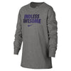 Nike Endless Awesome Dark Grey Boy's Long Sleeve Shirt