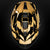 Cascade S Metallic Gold Finish Lacrosse Helmet
