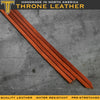 Throne Leathers - Premium 24 inch Traditional Leather String - 4-Pack