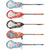 STX College Mini Power Lacrosse Fiddle Stick with Ball