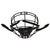 Under Armour V96 Junior CSA Box Lacrosse Cage Face Mask with Chin Strap