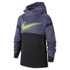 Nike Therma Purple/Black Pullover Boy's Training Hoodie
